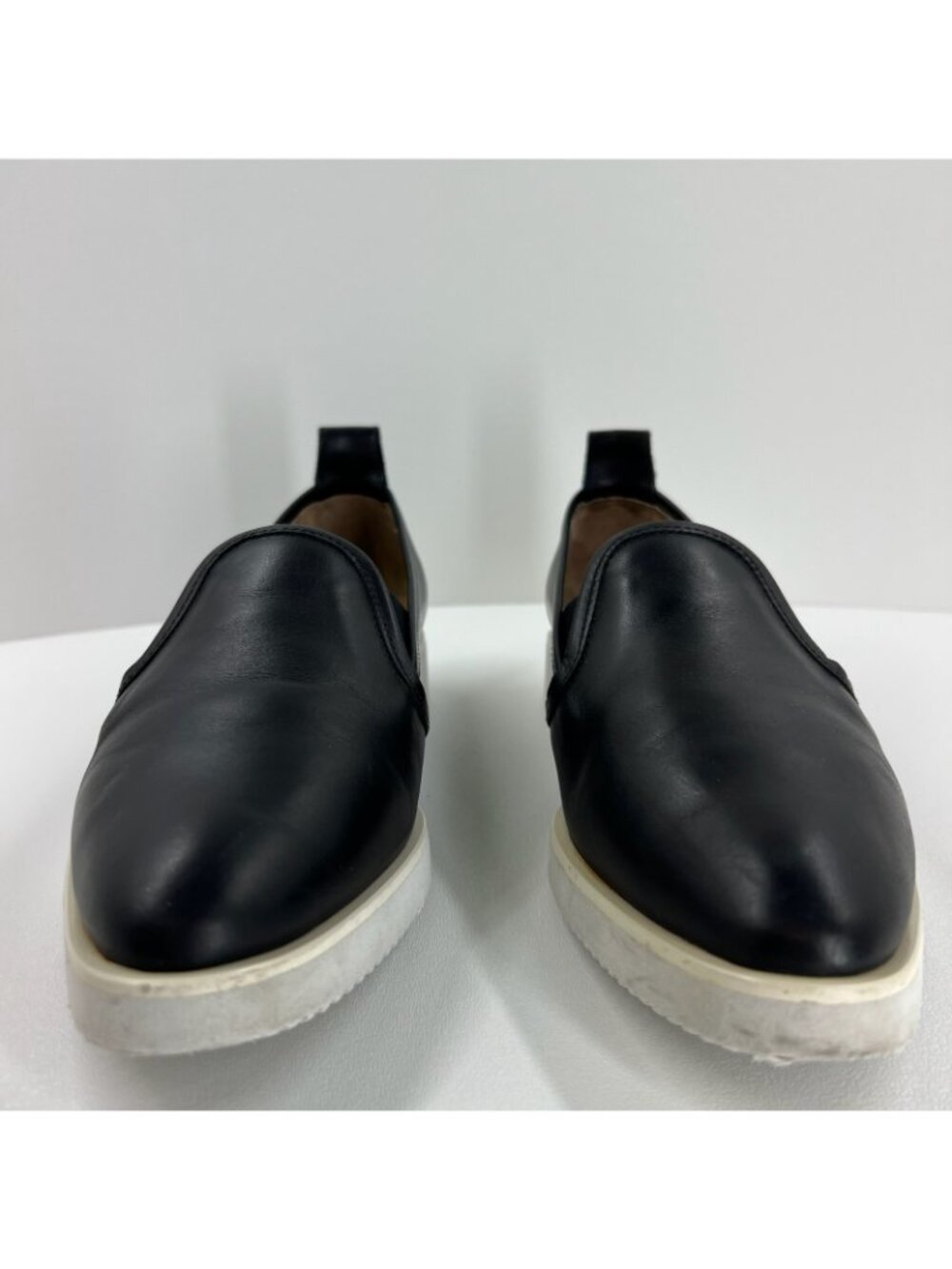 Everlane The Leather Street Shoe Loafer Womens 9 Slip On Sneakers Pointed Black - Picture 5 of 12